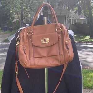 Large brown Merona crossbody